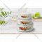 Набор посуды «Mallony» Familia, 008763, с крышками, 6 предметов