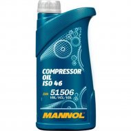 Масло компрессорное «Mannol» Compressor Oil ISO 46, 1 л