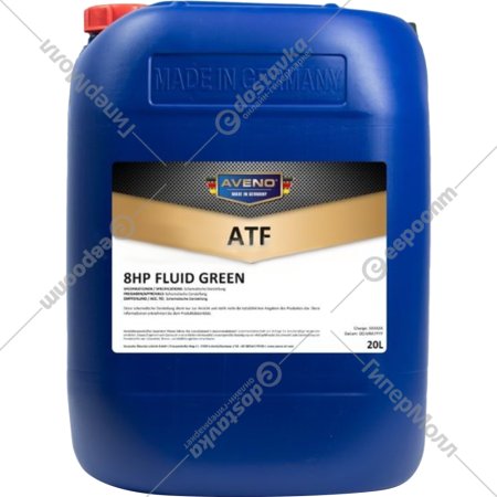 Трансмиссионное масло «Aveno» ATF 8HP Fluid, 0002-000188-020, green, 20 л