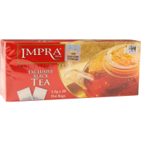 

Чай"IMPRA"черн.мелк./лист,б/я,1,5g*20*48