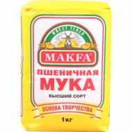 Мука пшеничная «Makfa» высший сорт, 1 кг