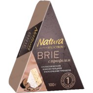 Сыр с белой плесенью «Natura» Бри с трюфелем, 50%, 100 г