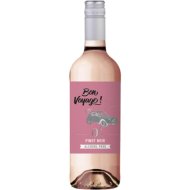 Вино безалкогольное Bon Voyage! Pinot Noir Rose полусладкое, розовое, 0.75 л