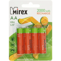 

Аккумулятор"MIREX"(23702-HR6-20-E4)