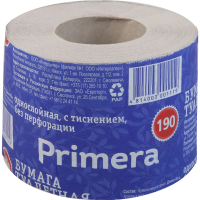 

Бумага туалетная "PRIMERA" (190)