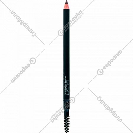 Карандаш для бровей «GOSH Copenhagen» Eye Brow Pencil, Soft Black, 1.2 г