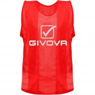 Манишка спортивная «Givova» Casacca Pro Allenamento, размер S, красный, CT01