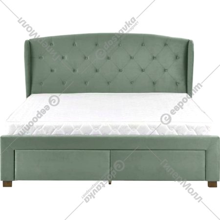 Кровать «Halmar» Sabrina, темно-зеленый, 171х218х111 см