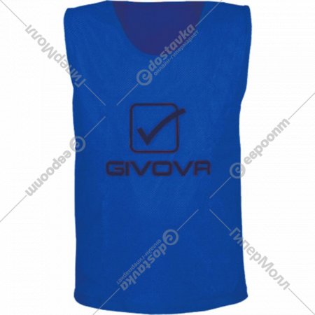 Манишка спортивная «Givova» Casacca Pro Allenamento, размер S, синий, CT01