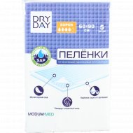 Пеленки гигиенические впитывающие «Dry Day» super, 90х60 см, 5 шт