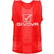Манишка спортивная «Givova» Casacca Pro Allenamento, размер L, красный, CT01