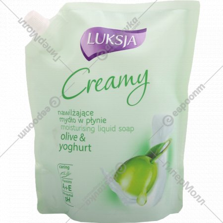 Жидкое мыло «Luksja» Creamy с оливкой и йогуртом, 900 мл