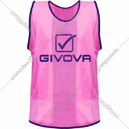 Манишка спортивная «Givova» Casacca Pro Allenamento, размер L, розовый, CT01