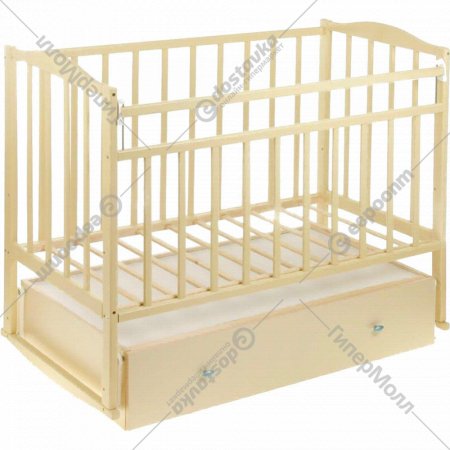 Кроватка для младенцев «VDK» Magico Mini, Кр1-04м, слоновая кость