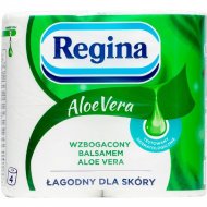 Бумага туалетная «Regina» aloe vera, трехслойная, 4 шт