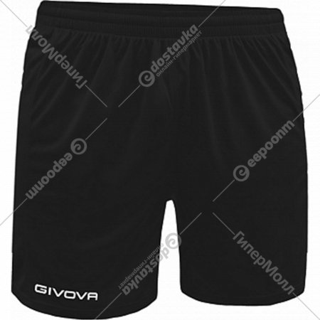 Шорты футбольные «Givova» Pantaloncino Givova One, размер L, черный, P016
