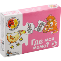 

Игра обучающая"ГДЕ МОЯ МАМА"(арт.00134)