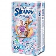 Подгузники «Skippy» more happiness, размер 5, 12-25 кг, 42 шт.