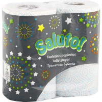 

Бумага туал "SALUTO 4" (2 слоя)