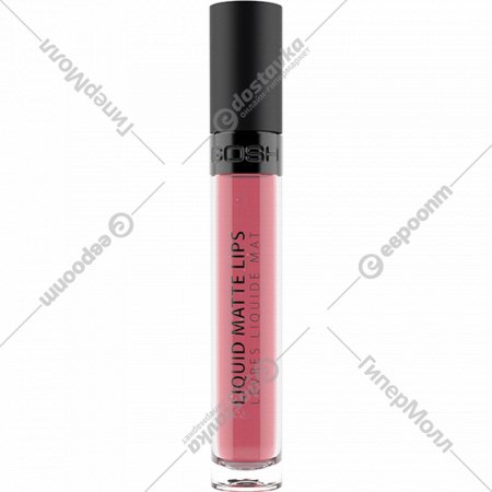 Жидкая помада «GOSH Copenhagen» Liquid Matte Lips, 012 Rouge Maroon, 4 мл