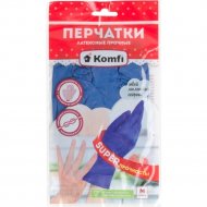 Латексные перчатки «Komfi» HB002G, M