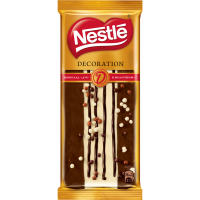 

Шоколад"NESTLE"(мол,с арахисом,декор)85г