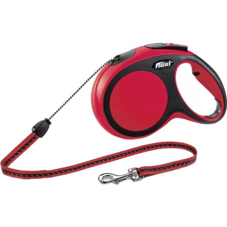 Поводок-рулетка «Flexi» New Comfort M трос, красный, 29145 8 м