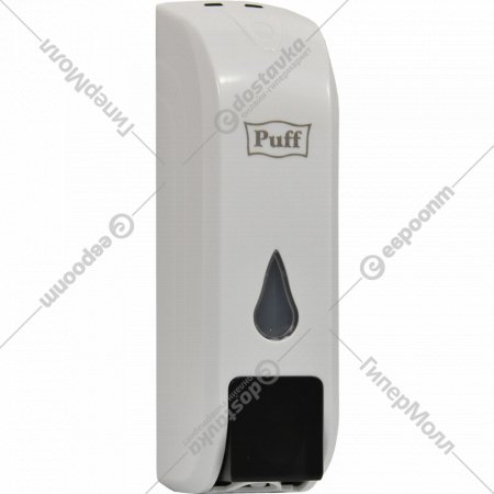 Дозатор для жидкого мыла «Puff» 8104, белый, 350 мл