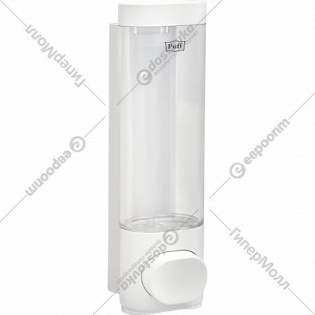 Дозатор для жидкого мыла «Puff» 8105, белый, 250 мл