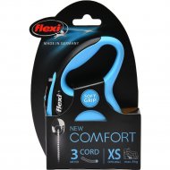 Поводок-рулетка «Flexi» New Comfort XS трос, синий, 28704 3 м