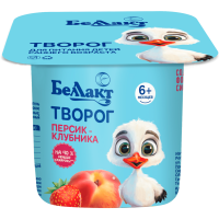 

Творог для д/п"ПЕРСИК-КЛУБНИКА"(4%)100г