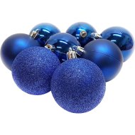 Новогодний шар Девилон 030453, 6 см, 8 шт