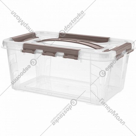 Ящик для хранения «Econova» Grand Box, 433200114, коричневый, 4.2 л