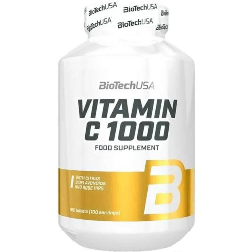 Витамины «BioTech USA» Vitamin C 1000, 100 таблеток