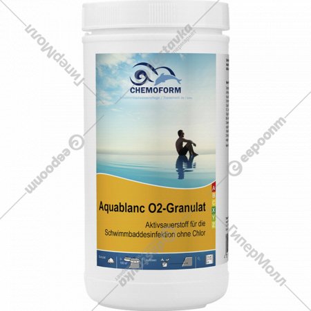 Средство для дезинфекции бассейна «Chemoform» Аквабланк О2, гранулированный, 1 кг