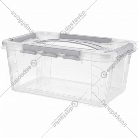 Ящик для хранения «Econova» Grand Box, 433200130, светло-серый, 4.2 л