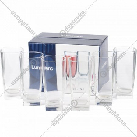Набор стаканов стеклянных «Luminarc» Sterling 330 мл., 6 шт