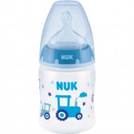 Бутылочка «Nuk» First Choice Plus 10743875, голубая