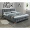 Кровать «Signal» Barcelona, серый/дуб, 160х200 см