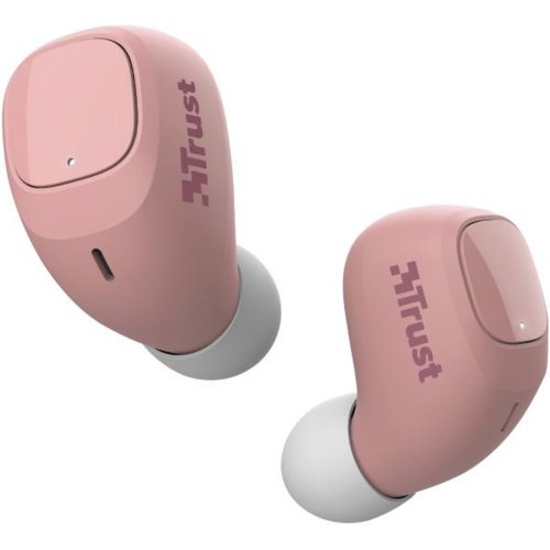 Наушники беспроводные «Trust» Nika Compact, 23905, розовый