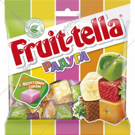 Конфеты жевательные «Fruittella» Радуга, 70 г