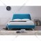 Кровать «Signal» Gant, бирюзовый, 160х200 см