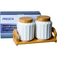 Набор банок для сыпучих продуктов «Fresca» PJ03400-M2, 2 шт