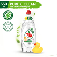 

Ср-во д/м.пос."FAIRY" (Pure&Clean)650мл