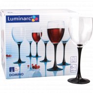 Набор бокалов стеклянных «Luminarc» Domino, 6 шт, 250 мл