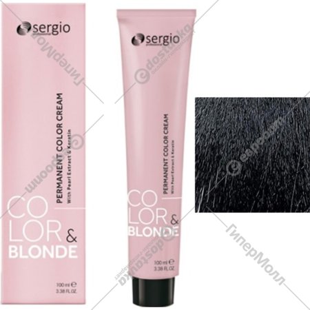 Крем-краска для волос «Sergio Professional» Color&Blonde 1, 100 мл
