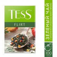 Чай зеленый «Tess» с ароматом белого персика и клубники, 100 г