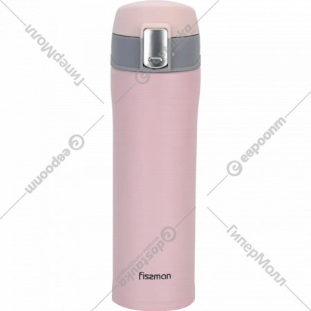 Термокружка «Fissman» 9879, розовый, 0.45 л