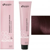 Крем-краска для волос «Sergio Professional» Color&Blonde 4.53, 100 мл