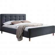Кровать «Signal» Pinko, серый, 160х200 см